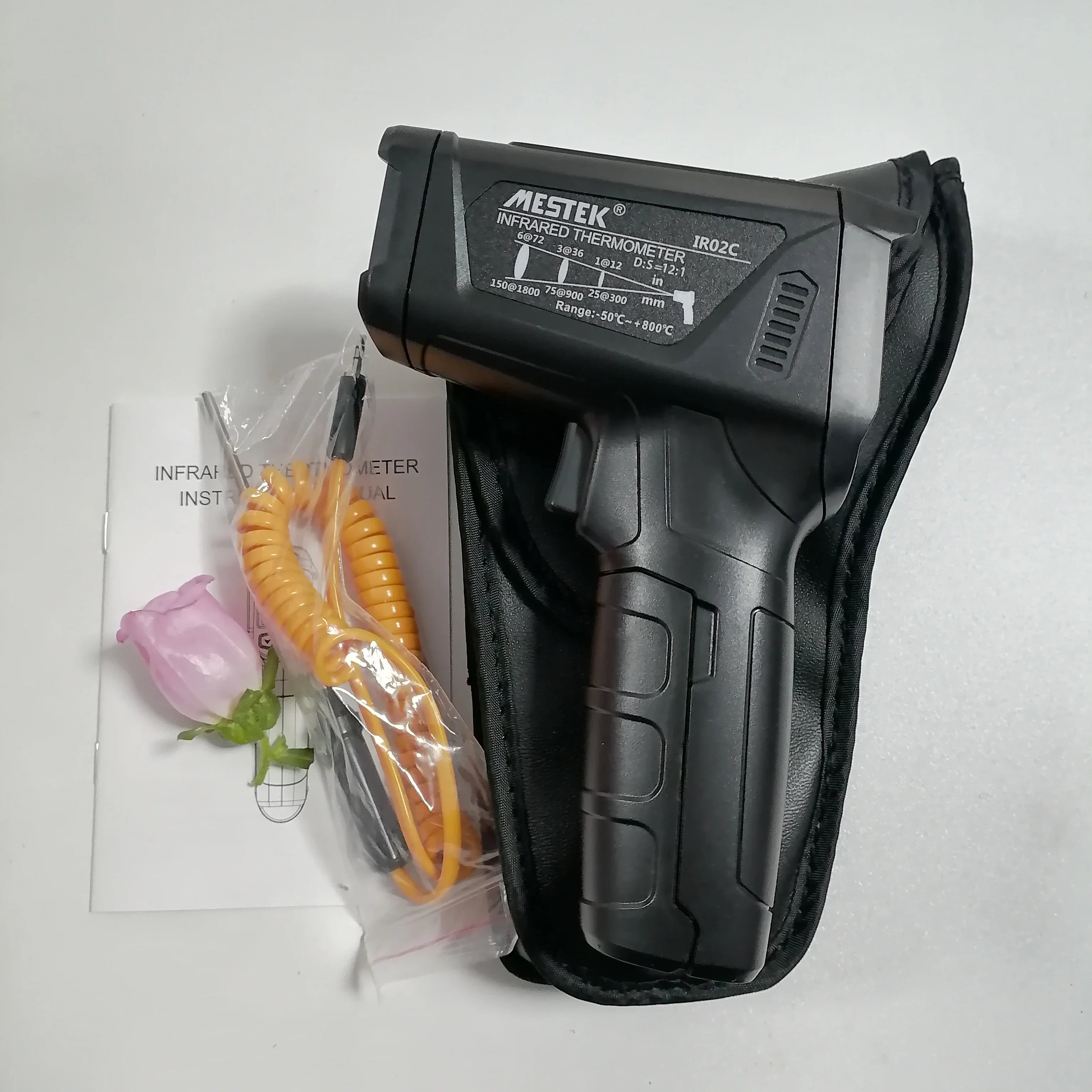 Mestek IR02C Thermometer &ndash; Non Contact Temperature Meter IR02C-No box