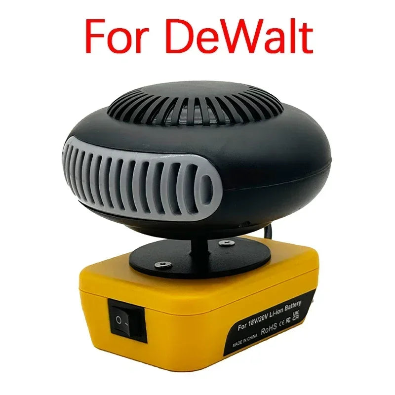 Lithium Warm Air Blower Heater &ndash; Hot And Cold Dual Mode forDeWalt