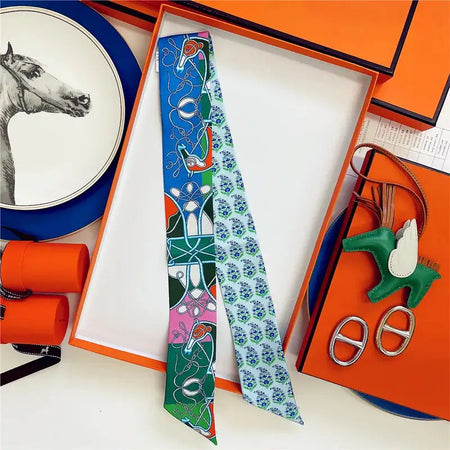 JTVOVOC Silk Scarf &ndash; Elegant Versatility for Any Outfit JZP034-02 / 5x85cm