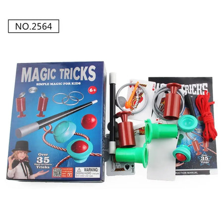 Puzzle Simple Magic Prop Kit &ndash; Beginner Tricks Manual 2564