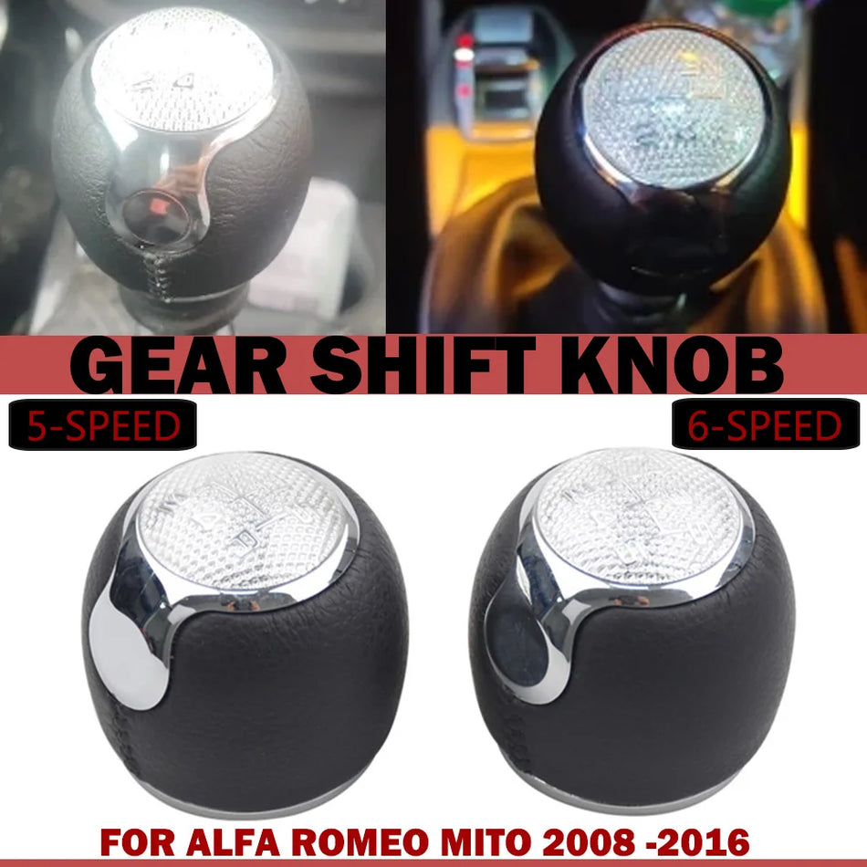 Manete de Mudança de Marcha Manual para Alfa Romeo Mito 5 6 Velocidades