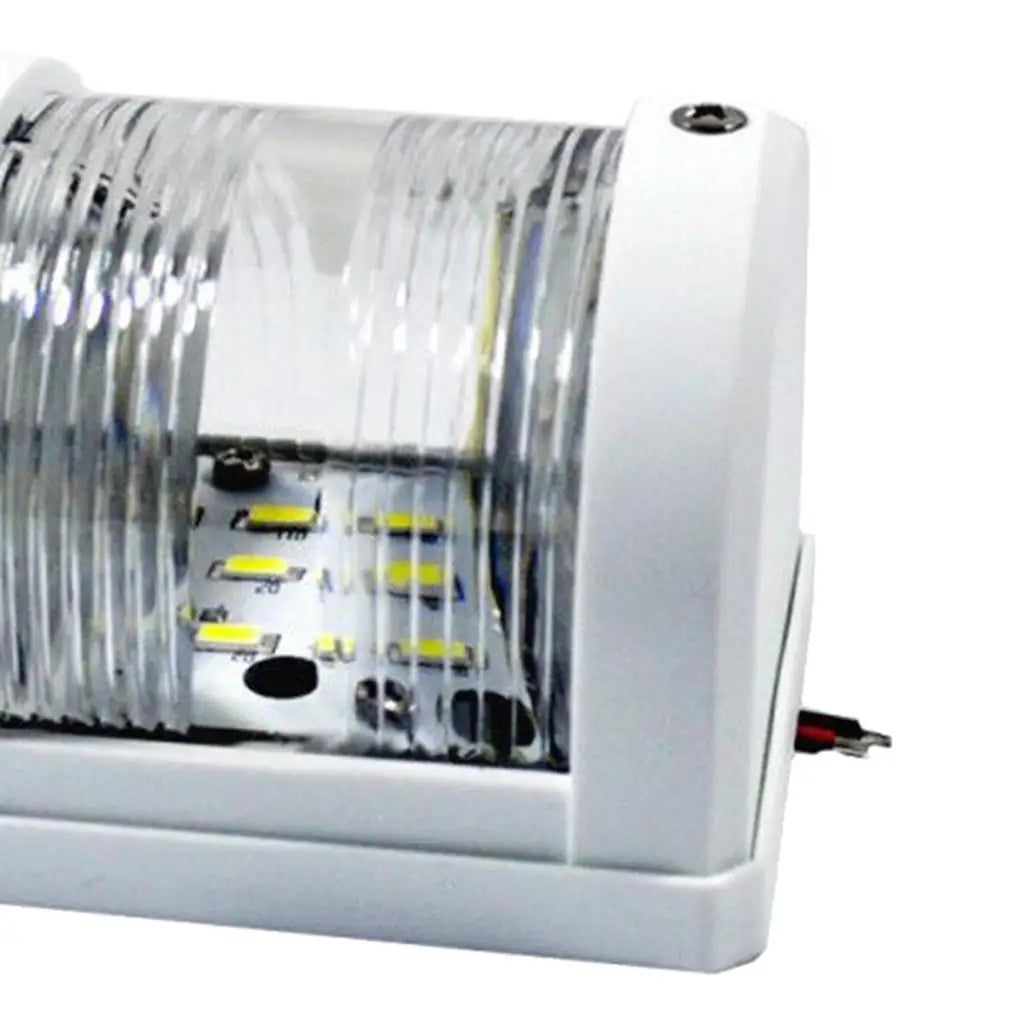 12V Marine LED Stern Light, Waterproof, Durable, IP66, Shock Resistant, 2 Nautical Miles Visibility