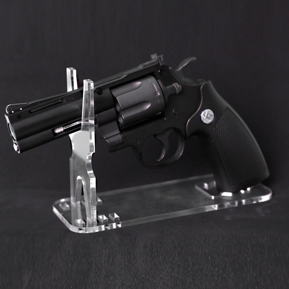Acrylic Clear Pistol Rack &ndash; Adjustable Short Gun Model