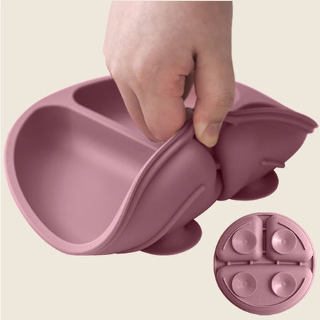 BPA Free Silicone Suction Plate for Babies