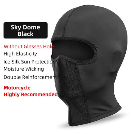 ESLNFC Half Face Cycling Mask - Comfortable Ice Silk Balaclava for Breathable Protection A