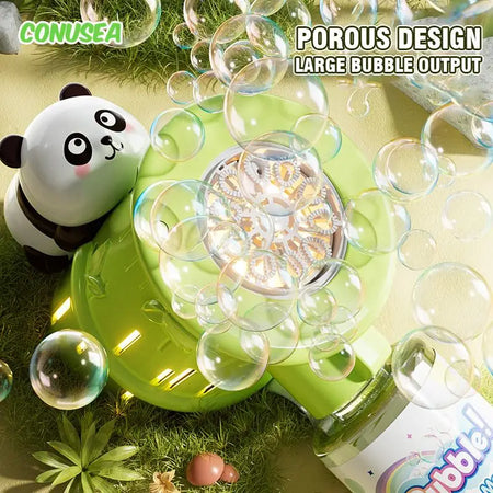 Panda Bubble Gun &ndash; Automatic Soap Bubbles Blowing Maker