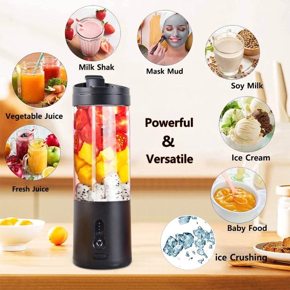 Mini Portable Blender &ndash; Rechargeable On The Go Smoothies