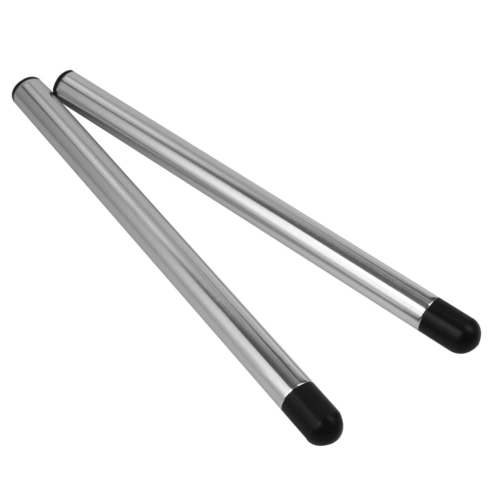 Universal Motorcycle Vortex Clip On Handlebar &ndash; Enhanced Control and Performance silvery