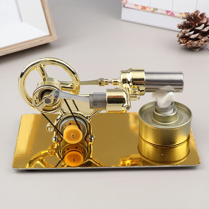 Hot Air Stirling Engine Model - Educational Science Toy for Dynamic Physics Experiments
