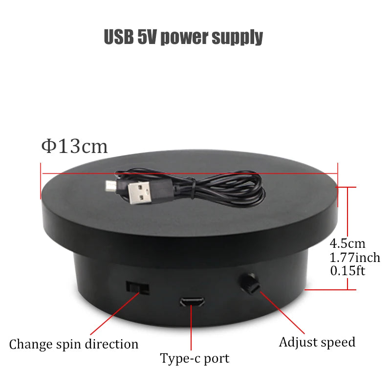 BFOLLOW 360 Rotating Turntable for Photography &amp; Exhibitions