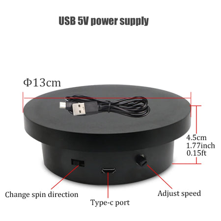 BFOLLOW 360 Rotating Turntable for Photography &amp; Exhibitions