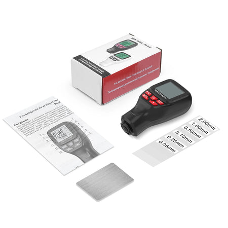 HW300-MAX Car Coating Thickness Gauge &ndash; 0-2000um Range black