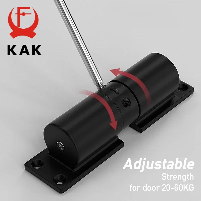 KAK Automatic Door Closer &ndash; Adjustable Soft Closing Hydraulic Buffer