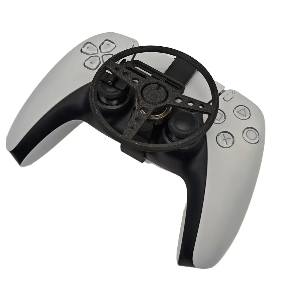 Mini Steering Wheel for PS5 &amp; PS5 Slim Game Controller - Auxiliary Replacement Accessory