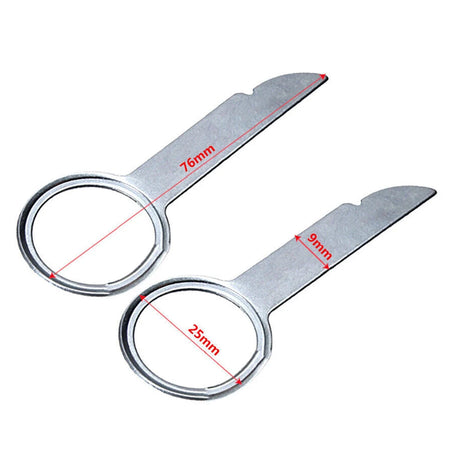 Car Stereo Radio Removal Tool Key 4Pcs Kit - Universal Fit