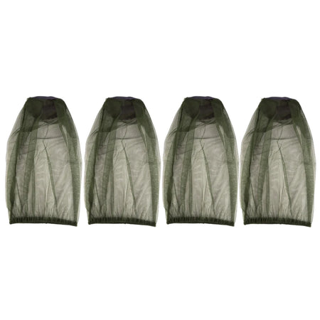 Outdoor Tool Bushcraft Travel Kit Mosquito Net Hat Fishing Cap Hunting Accessory Hike Camp equipment Anti-bee Safety Survival 4PCS / CN (Origin)