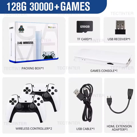 Buy M15 4K Retro Game Console - 20,000+ Games | Wireless Controllers 128G with box / EU
