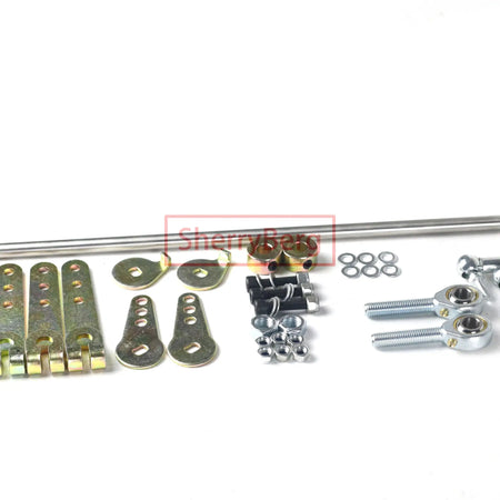 SherryBerg Linkage Kit for Weber EMPI Solex Dellorto Dual Carb Universal 4 Cylinder Carburettor Carb Throttle Injection Dcoe by InterCyprus Trading Ltd