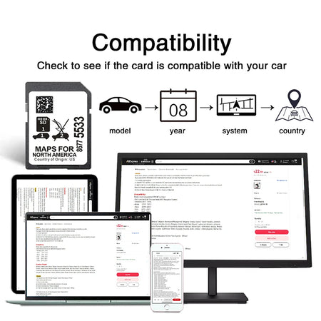GM 8677-5533 North America 2023 8GB SD Card &ndash; GPS Maps