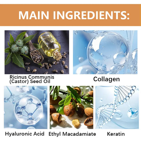 Black Castor Oil Curly Hair Styling Cream &ndash; Moisturizing Formula for All Hair Types