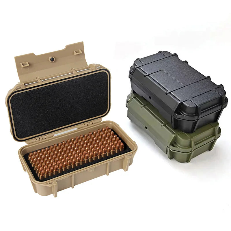 1QPJ2313 Dual Layer Ammo Box &ndash; Waterproof Shock Absorbing