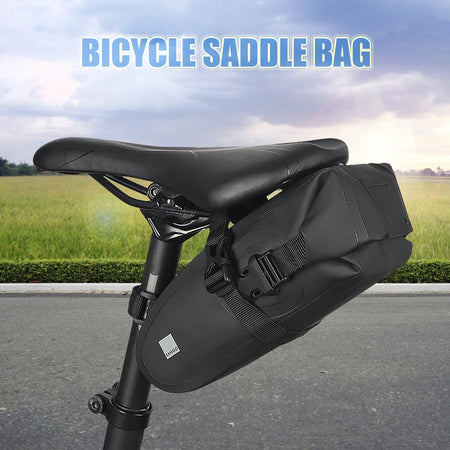 Bicycle Saddle Bag &ndash; Large Capacity Water Resistant Bag