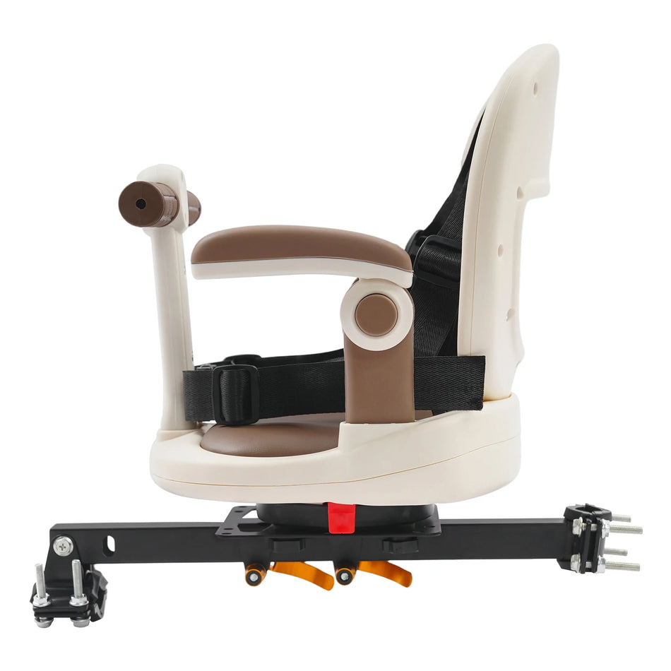 Scaun pentru copii montat pe față pentru copii de la 6 luni la 8 ani Bej