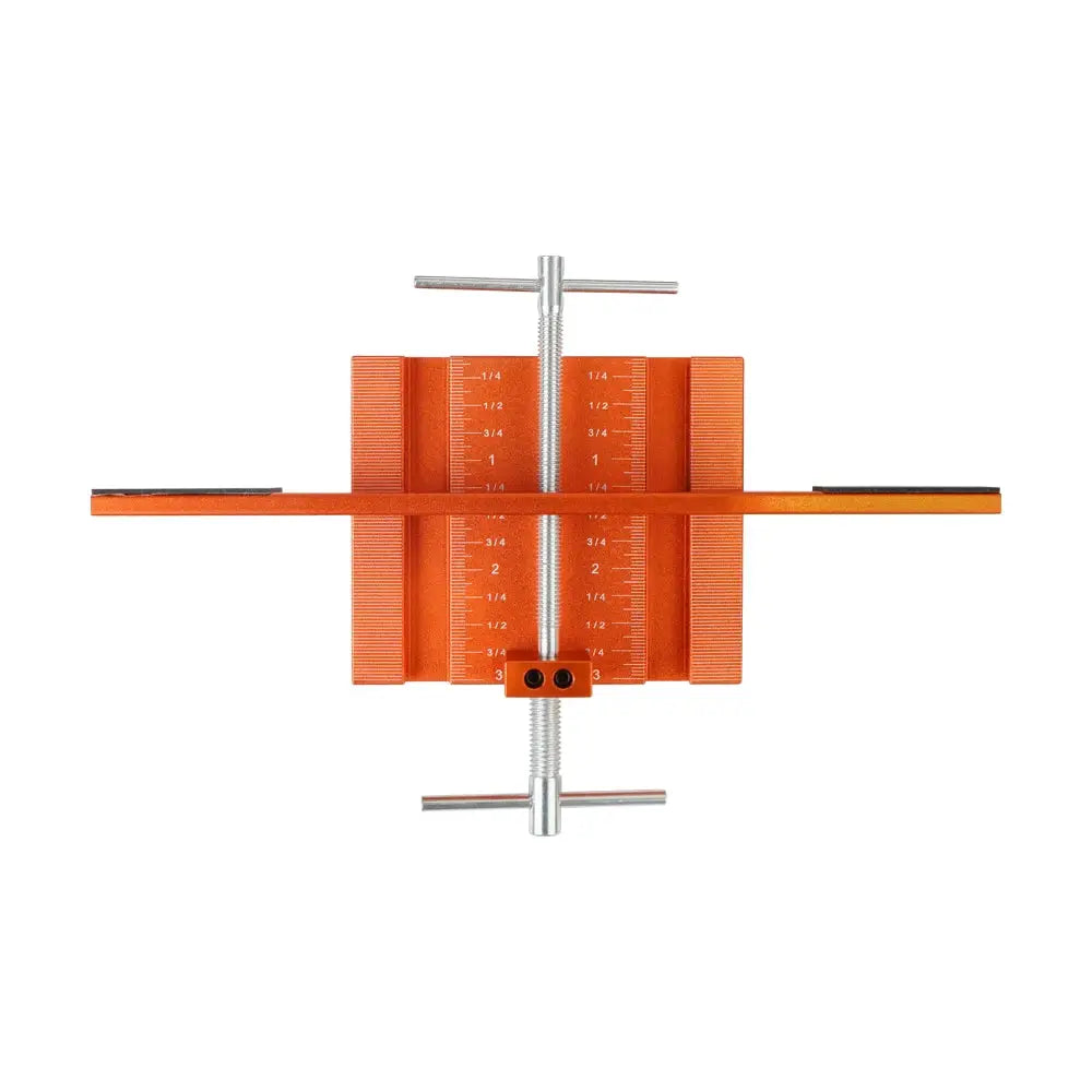 Cabinet Door Mounting Jig Aluminum Cabinet Hardware Jig Tool Punch Locator Drill Guide for Face Frame or Frameless Cabinets by InterCyprus Trading Ltd