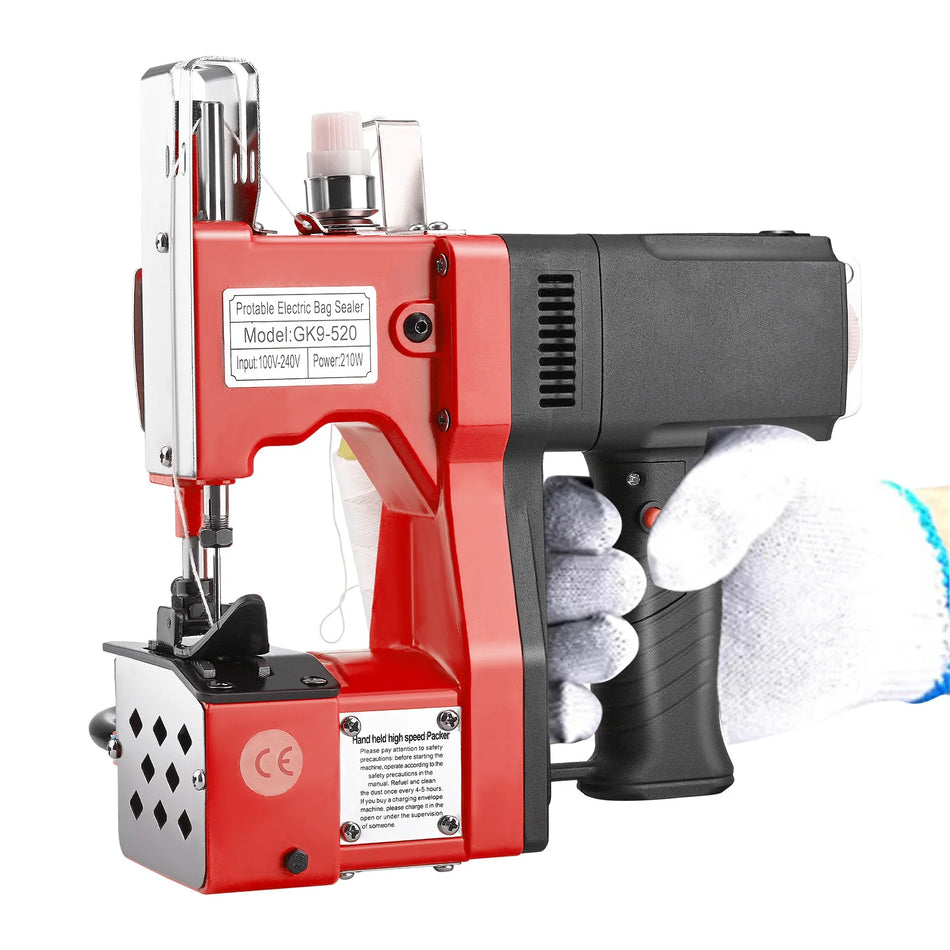 Портативен 190W електрически затвор за тъкани PP чанти