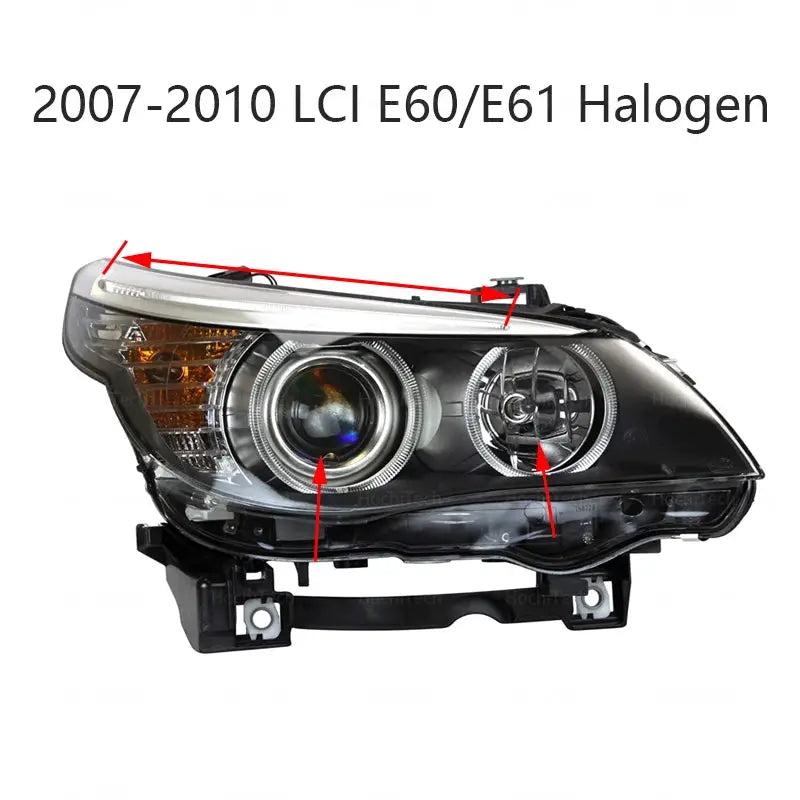 White Free Error 60W 2000LM LED Marker Bulbs for BMW 5 Series E60 E61 LCI halogen Headlight 545i 550i 535i 530i 520i 2007-2010 by InterCyprus Trading Ltd