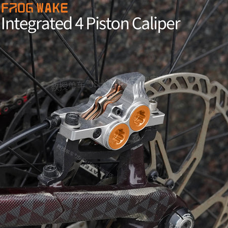 Frog Wake FV4 MTB Hydraulic Disc Brake Kit &ndash; 4 Piston