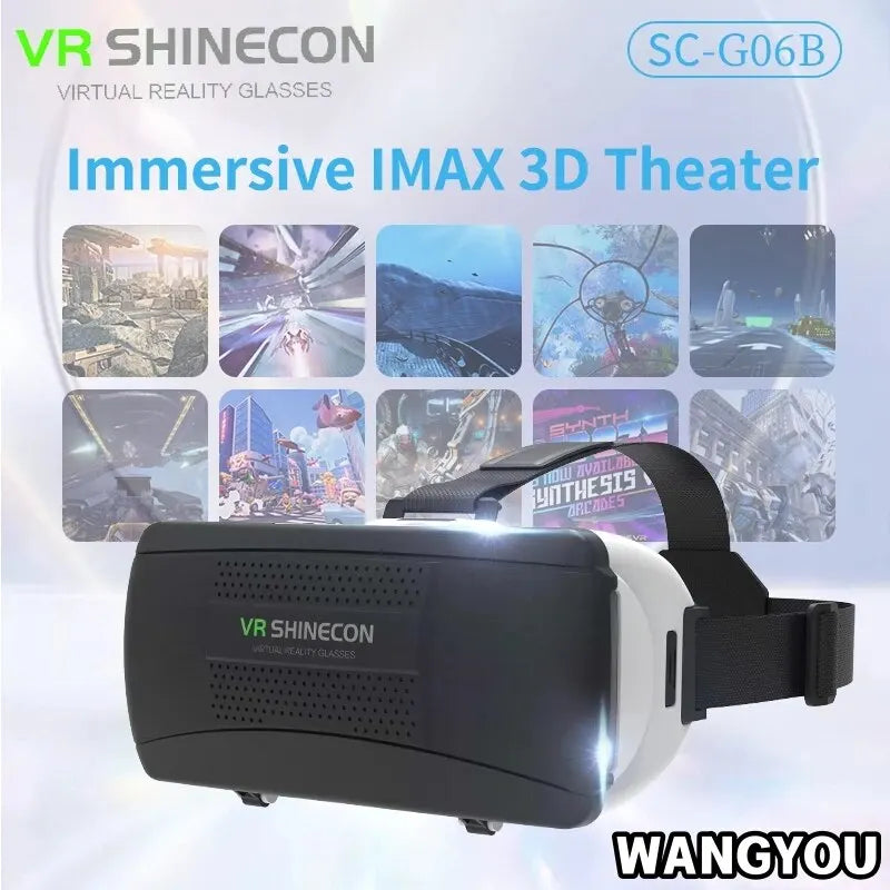 G06B 3D VR Headset for iOS and Android Smartphones