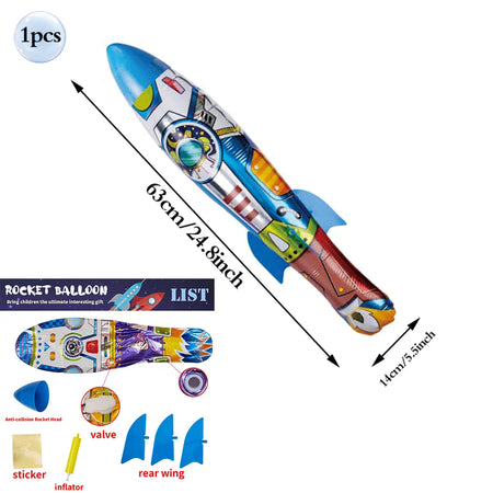 53inch 4D Inflatable Astronaut Foil Balloon - Outer Space Party Decoration