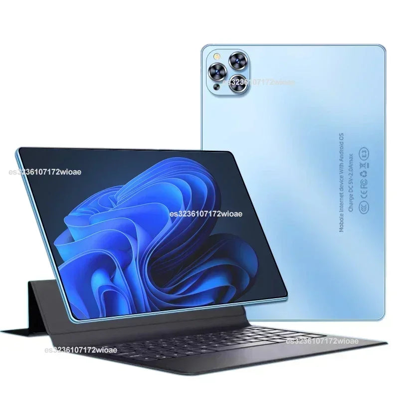 Pad 8 Pro Tablet 10.1 Inch &ndash; Snapdragon 8 Gen2 with 16GB RAM and 1024GB Storage Blue and Keyboard / 12GB 256GB