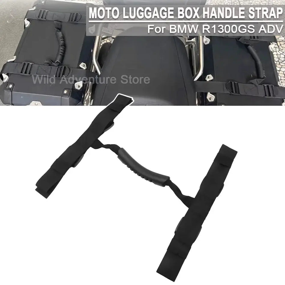 R1300GS ADV Luggage Handle Strap Side Box Belt Top Case Strip For BMW R1300GSA R1300GS Adventure Moto Side Box Top Handle Rope by InterCyprus Trading Ltd
