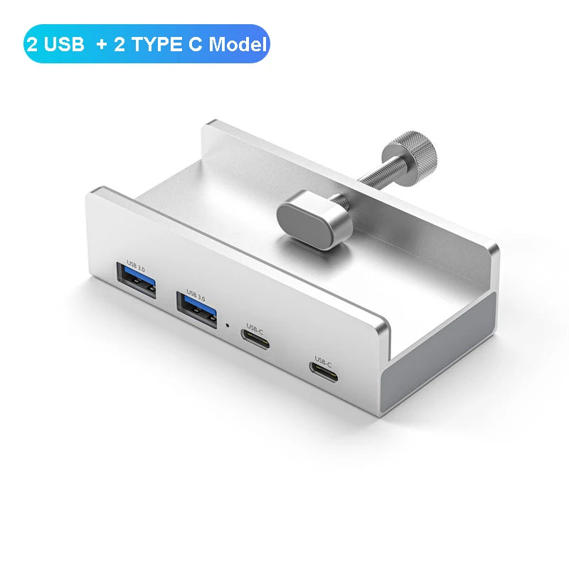 6Ports USB 3.0 Hub With Power Supply &ndash; High Speed USB 3.0 2 USB 2 TYPE C