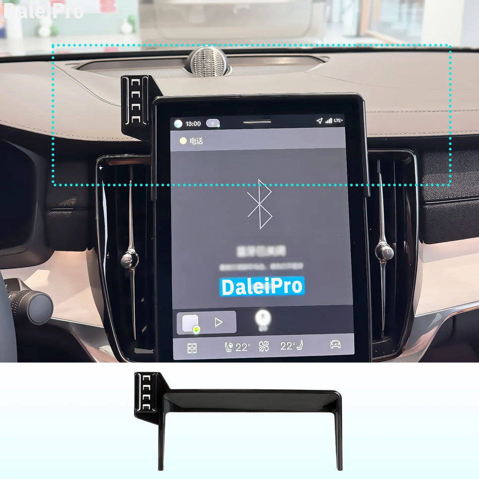 Volvo XC60 XC90 S90 Skärm Telefonhållare Trådlös Laddare 15W