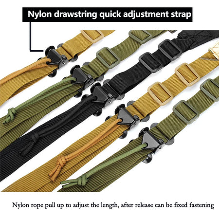 Tactical 2 Point Rifle Sling &ndash; Ultra Lightweight Design