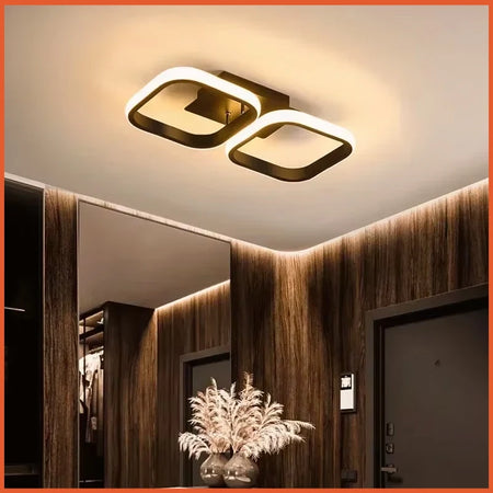 DINDALLED Modern LED Ceiling Light &ndash; Ring LED Fixture