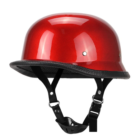 Herobiker Vintage German Half Helmet &ndash; Dot Certified