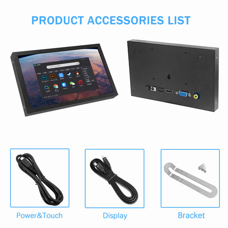 Raspberry Pi 7 Inch IPS Screen - 1024x600 HD HDMI Portable Monitor