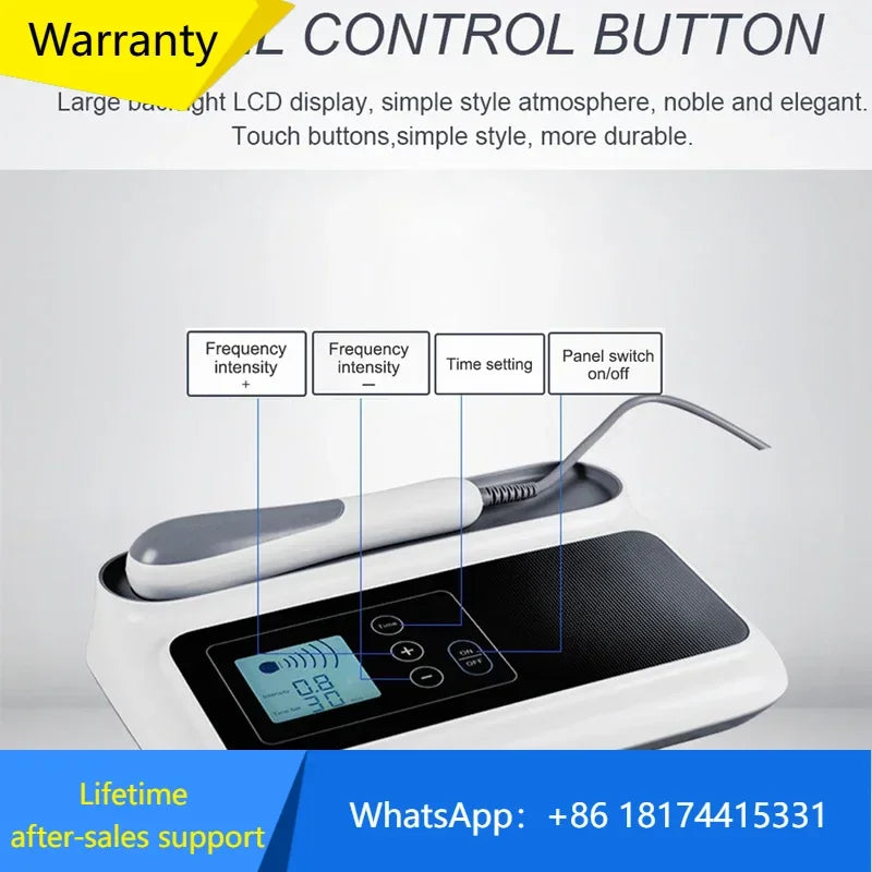 Ultraljudsterapimaskin 1.05MHz Smärtlindrande Massageapparat