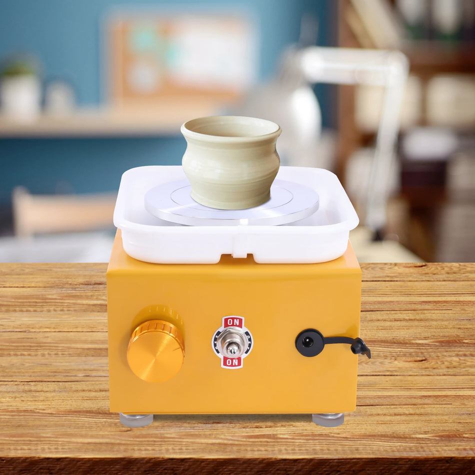 24W Mini Elektrisk Keramikskiva För Barn Avtagbar Skål