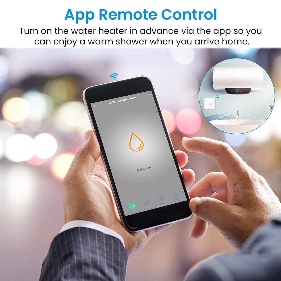 LoraTap WiFi Boiler &ndash; Voice Control And App Remote Access