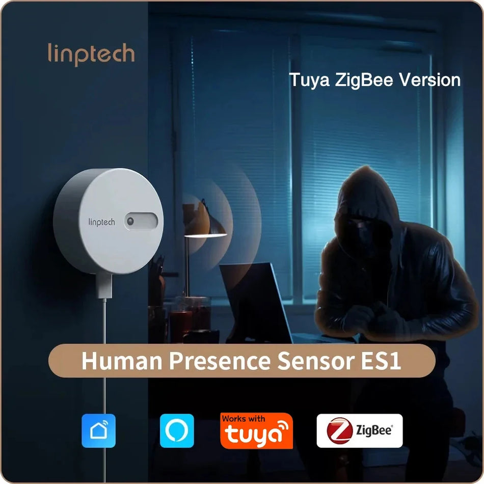 Cilvēka Klātbūtnes Sensors ar Milimetru Vilni Tuya Viedajai Mājai