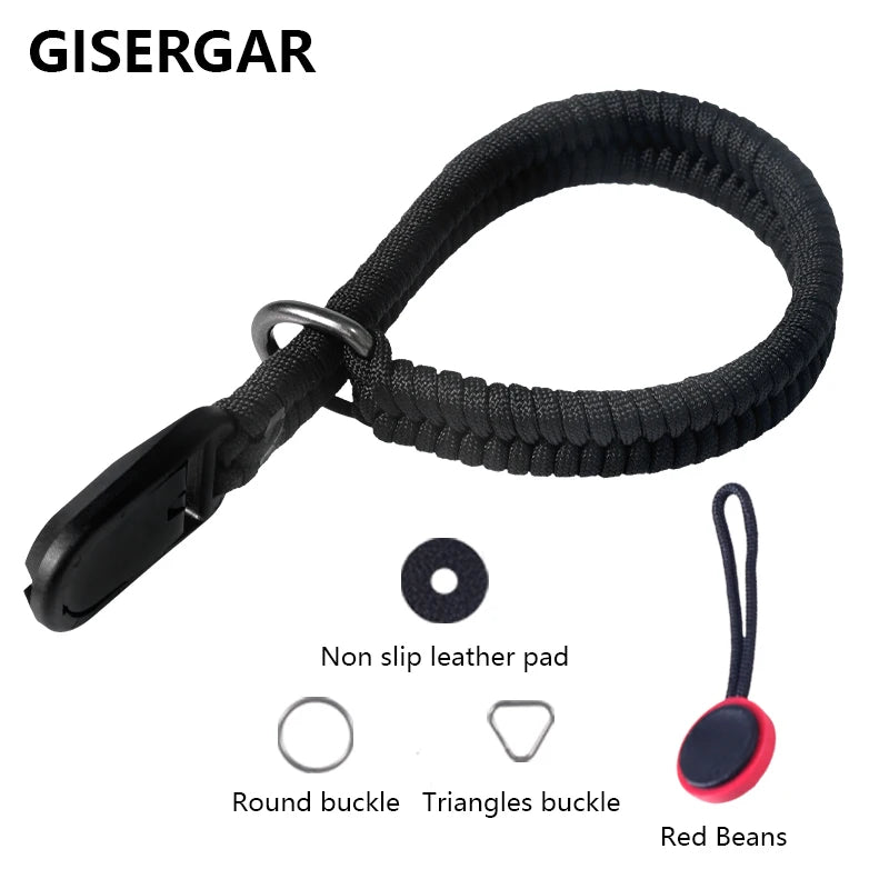 Hand Braided Camera Wrist Strap | Adjustable Quick Release for Nikon, Fuji, Sony, Canon, Olympus
