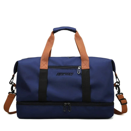 Weekender Travel Duffle Bag &ndash; Lightweight And Versatile Blue