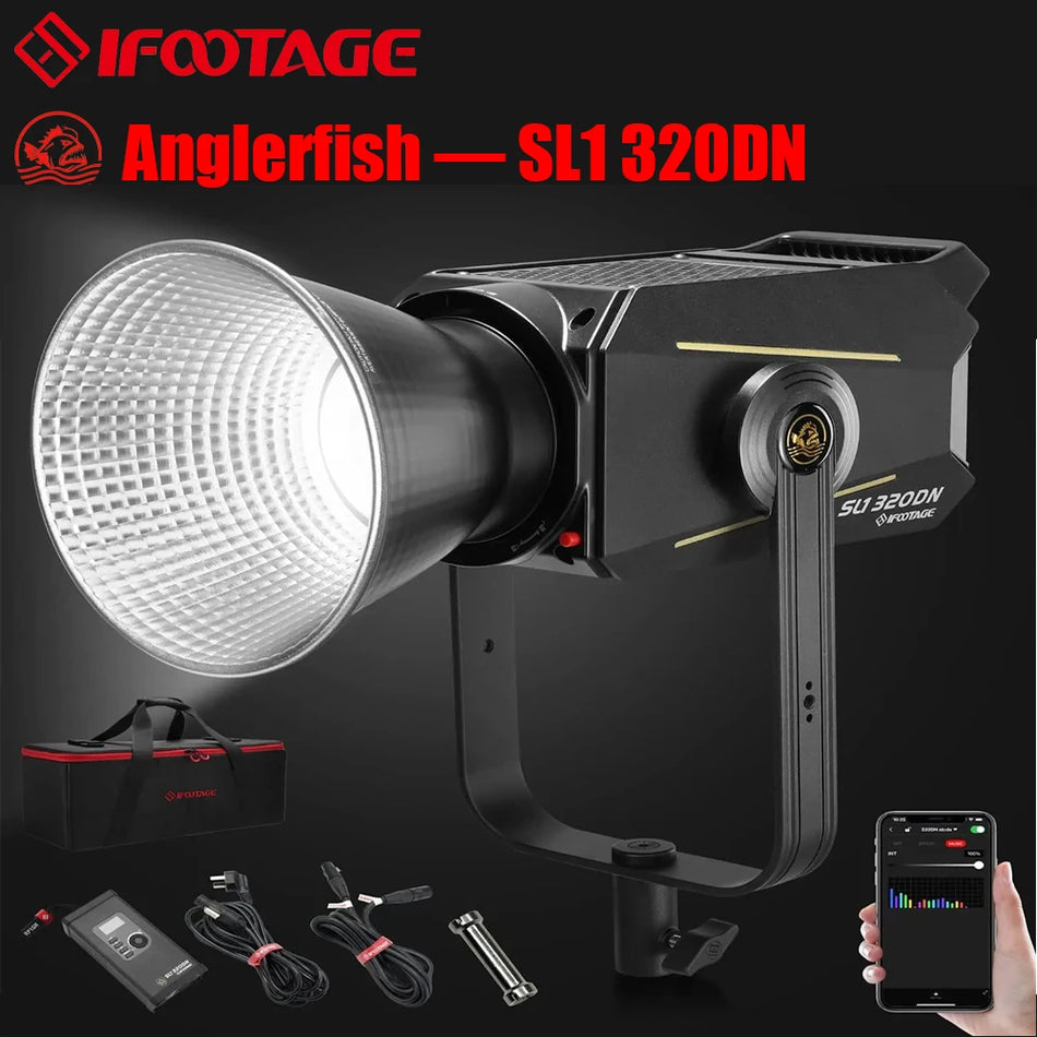 IFOOTAGE SL1 320DN LED Light &ndash; Bluetooth App Control