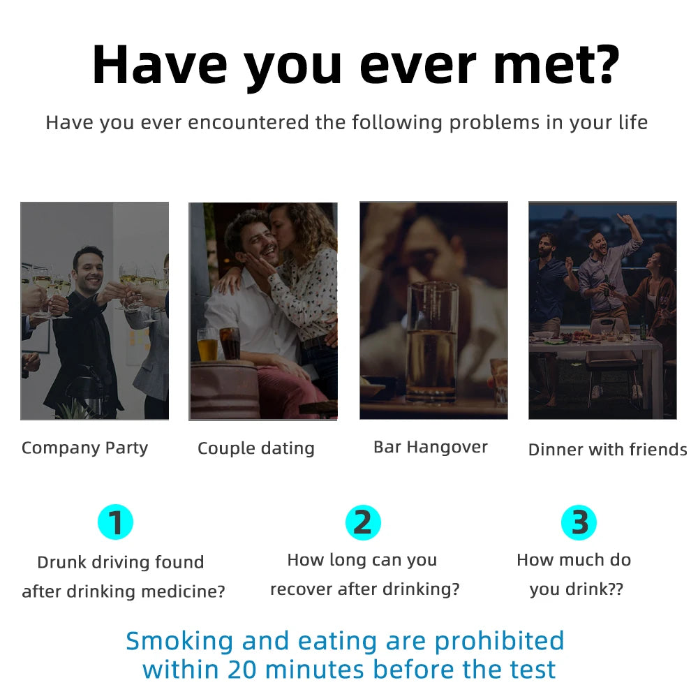 Non-Contact Breath Alcohol Tester &ndash; Ultra High Accuracy