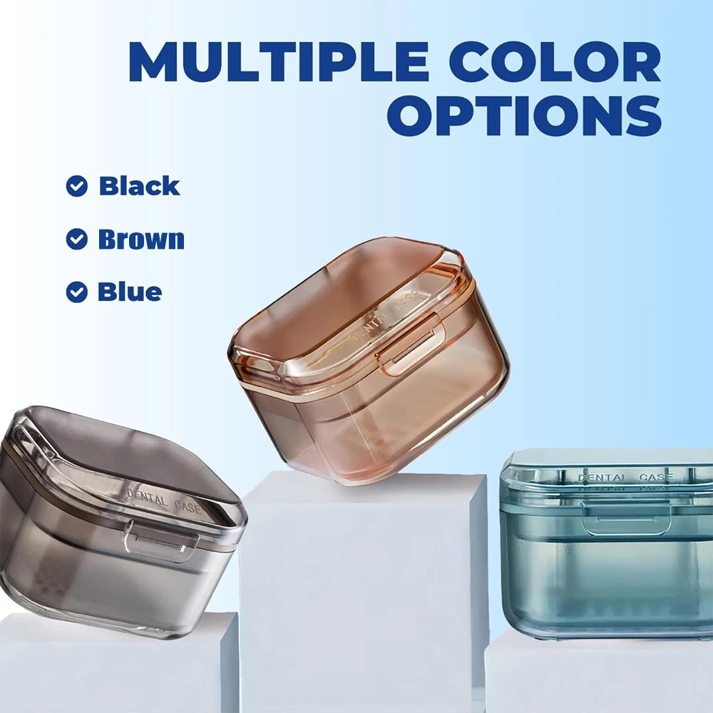 YQQGD Retainer Cleaner Case &ndash; Dishwasher Safe Design